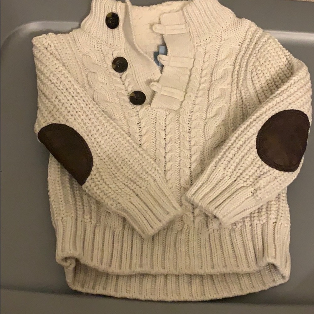 Baby gap sweater with elbow patches 12-18 months